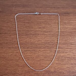 Tiffany platinum chain.